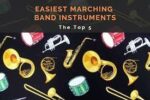what is the easiest band instrument to play