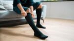 what is the easiest way to put on compression socks